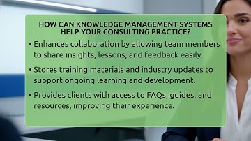 How Can Knowledge Management Systems Help Your Consulting Practice? - Consulting Career Hub