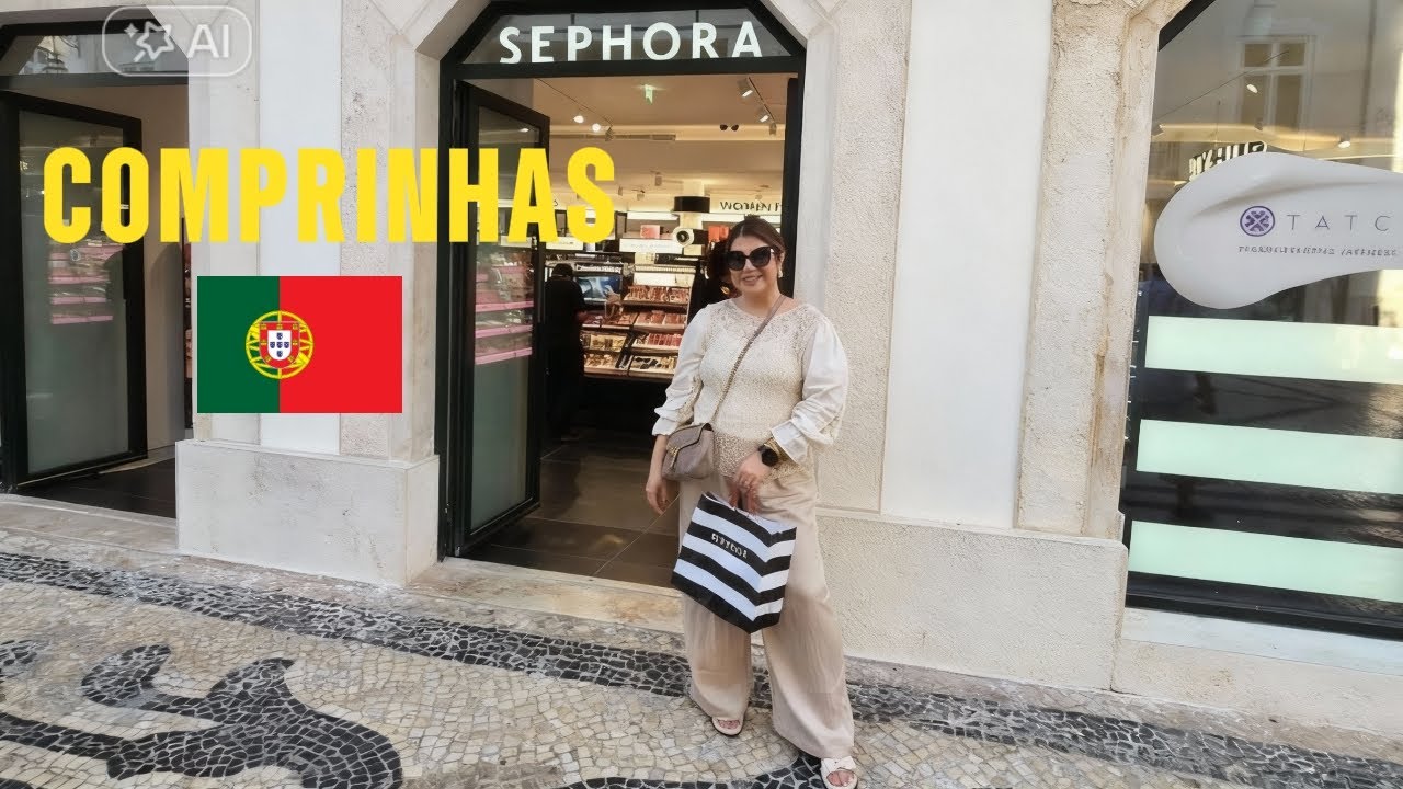 EU VOLTEI | Comprinhas maquiagens importadas | Sephora Lisboa