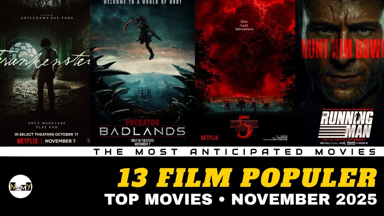 13 Film Terpopuler November 2025 | The Most Anticipated Movies This Month