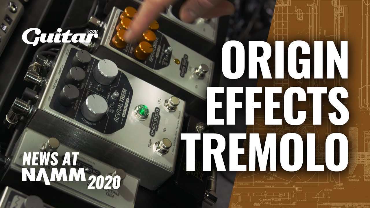 Origin Effects' RevivalTREM recreates 60s Fenderstyle tremolo 