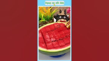 🍉 Dụng cụ cắt & tạo viên trái cây – Trẻ nhỏ mê, mẹ không lo dơ tay! 😍  #giadungtienich #xuhuong