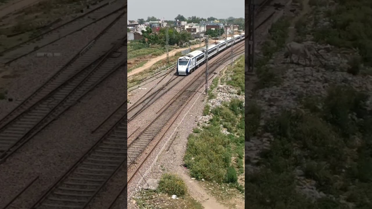 Vande Bharat (Mirror+Reverse Video) , Pataudi Road Railway Station