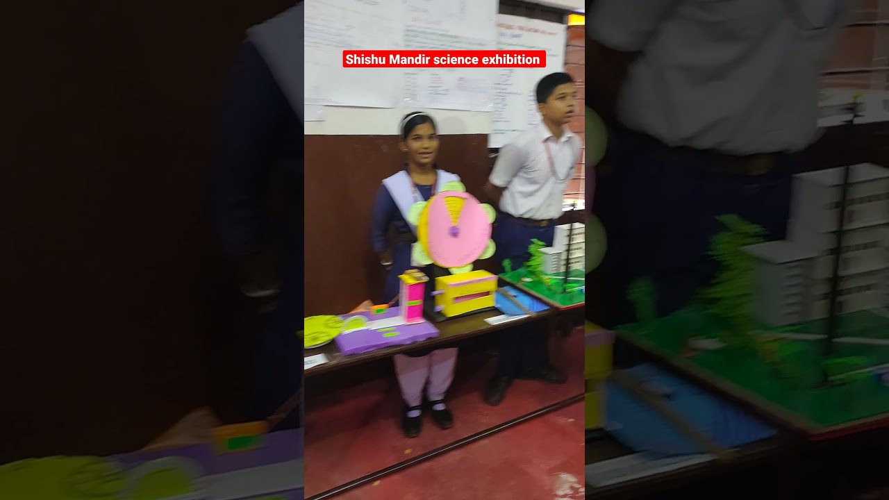 science exhibition in Shishu Mandir 