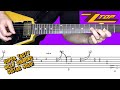 Zz top  cheap sunglasses  guitar solos lesson with accurate tabs