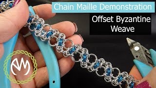 Chain Maille Tutorial - Offset Byzantine Weave