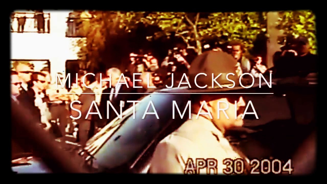 Michael Jackson leave court and waving at his fans in court ,April 30