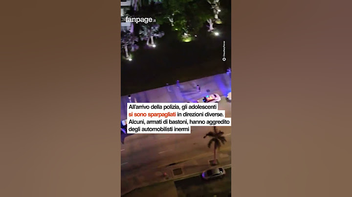 In pochi minuti la strada si riempie di auto della polizia: paura a Miami per maxi risse tra giovani