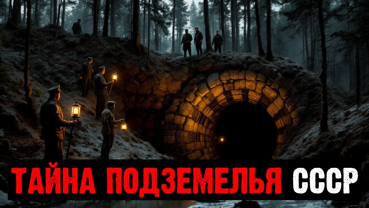 ОТРЯД НКВД ОБНАРУЖИЛ ПОДЗЕМНЫЙ ХОД ПОД РЕКОЙ В ТАЙГЕ — ДО СИХ ПОР НЕ РАСКРЫТО