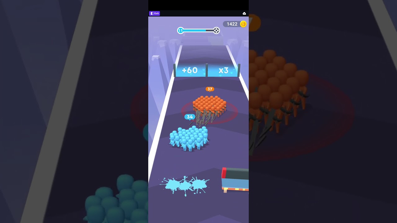 Count masters gameplay 😆 😆 🪙 