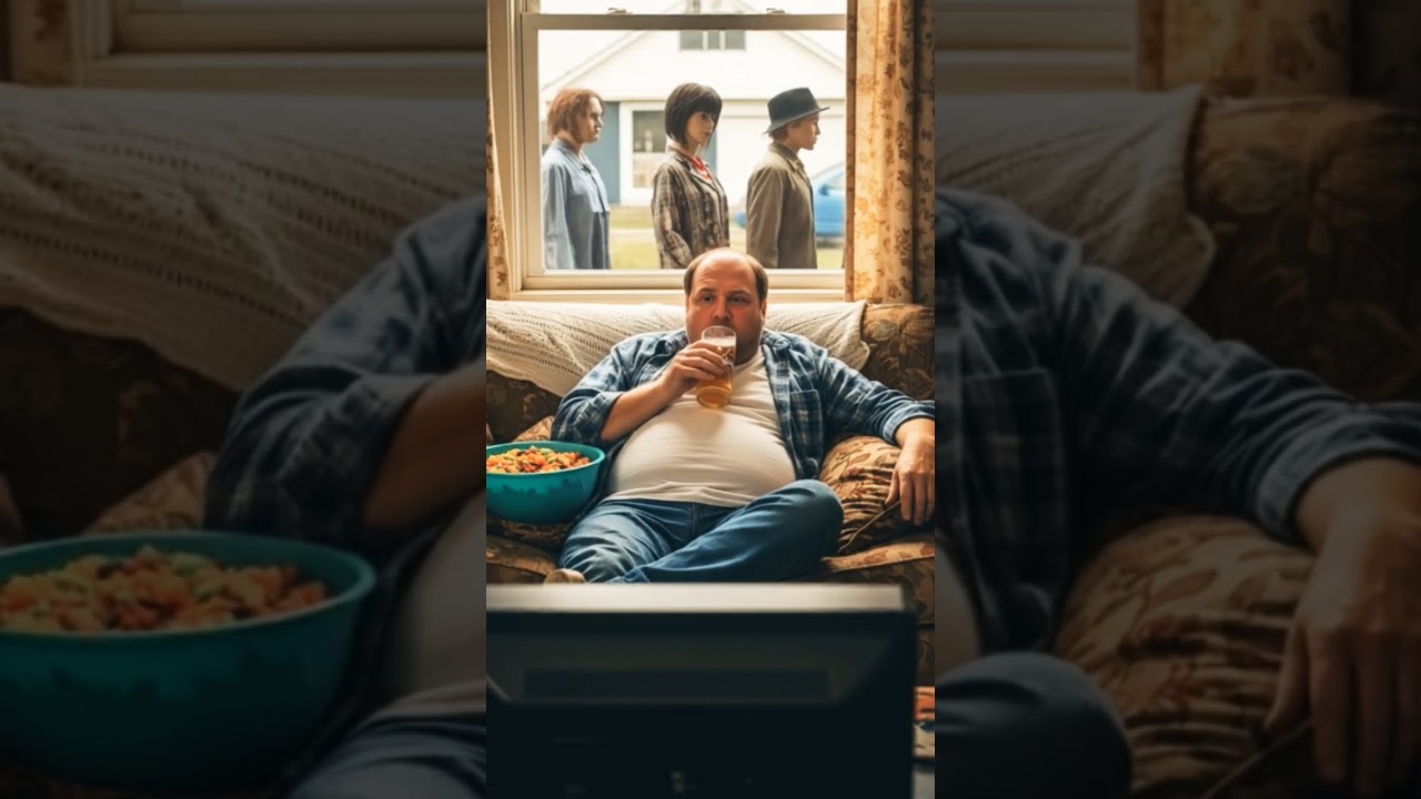 Mannequins outside my window 