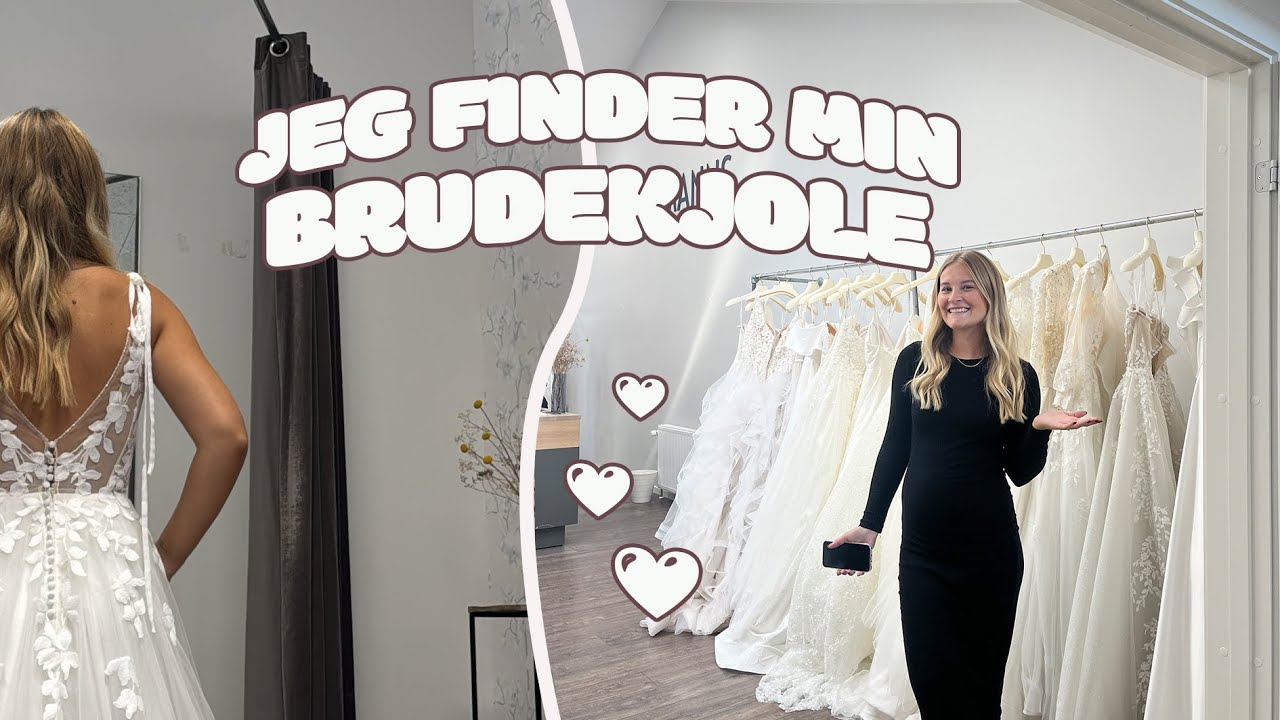 JEG PRØVER BRUDEKJOLER!