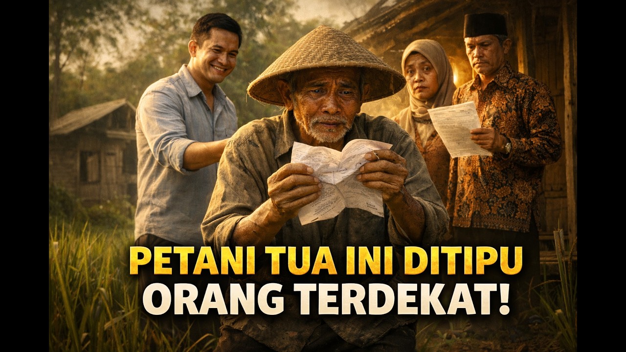 TRAGEDI PETANI TUA! HARTA JUTAAN RAIB DIBOHONGI ORANG KEPERCAYAAN!