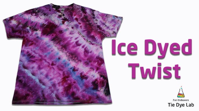 Tie Dye Shirttail - Powder