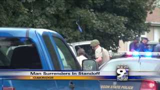 Man Surrenders After Standoff