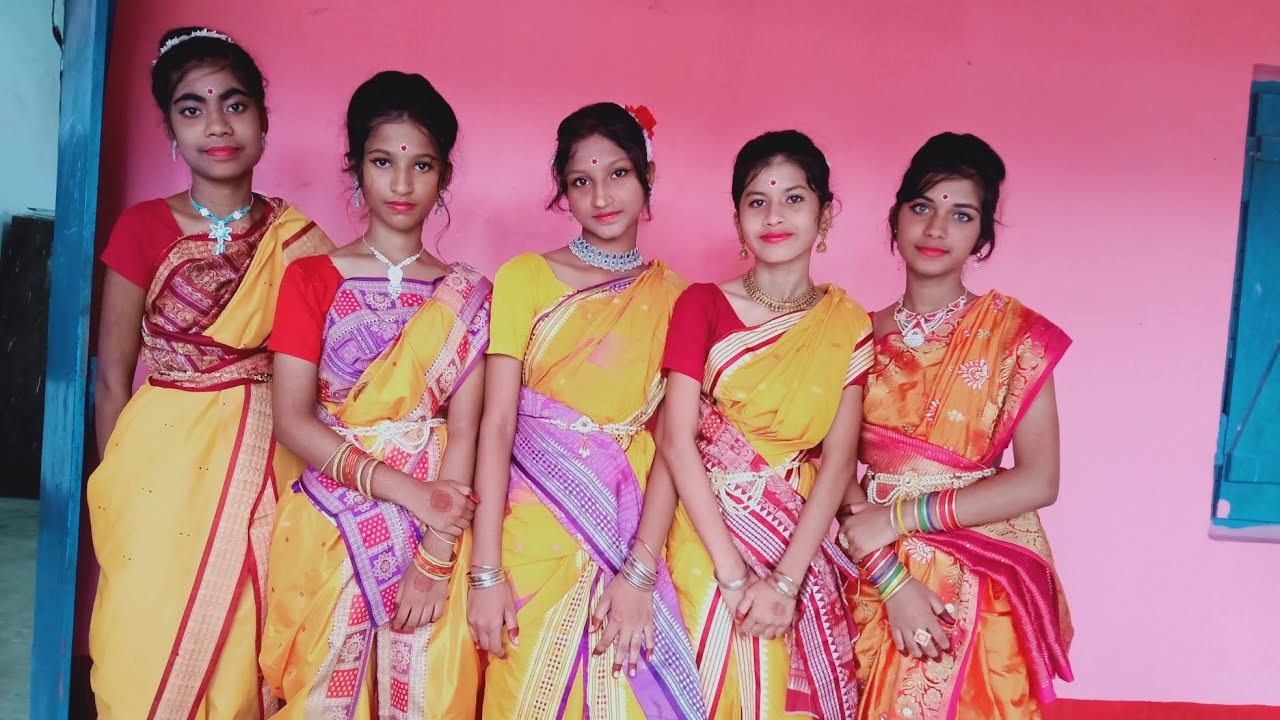 Dance 🌸....Nari sashaktikaran 🙏🎉🙏....@Nari se sanmanita 🧡🤍💚 ........my students 🥰🍃🍃😍
