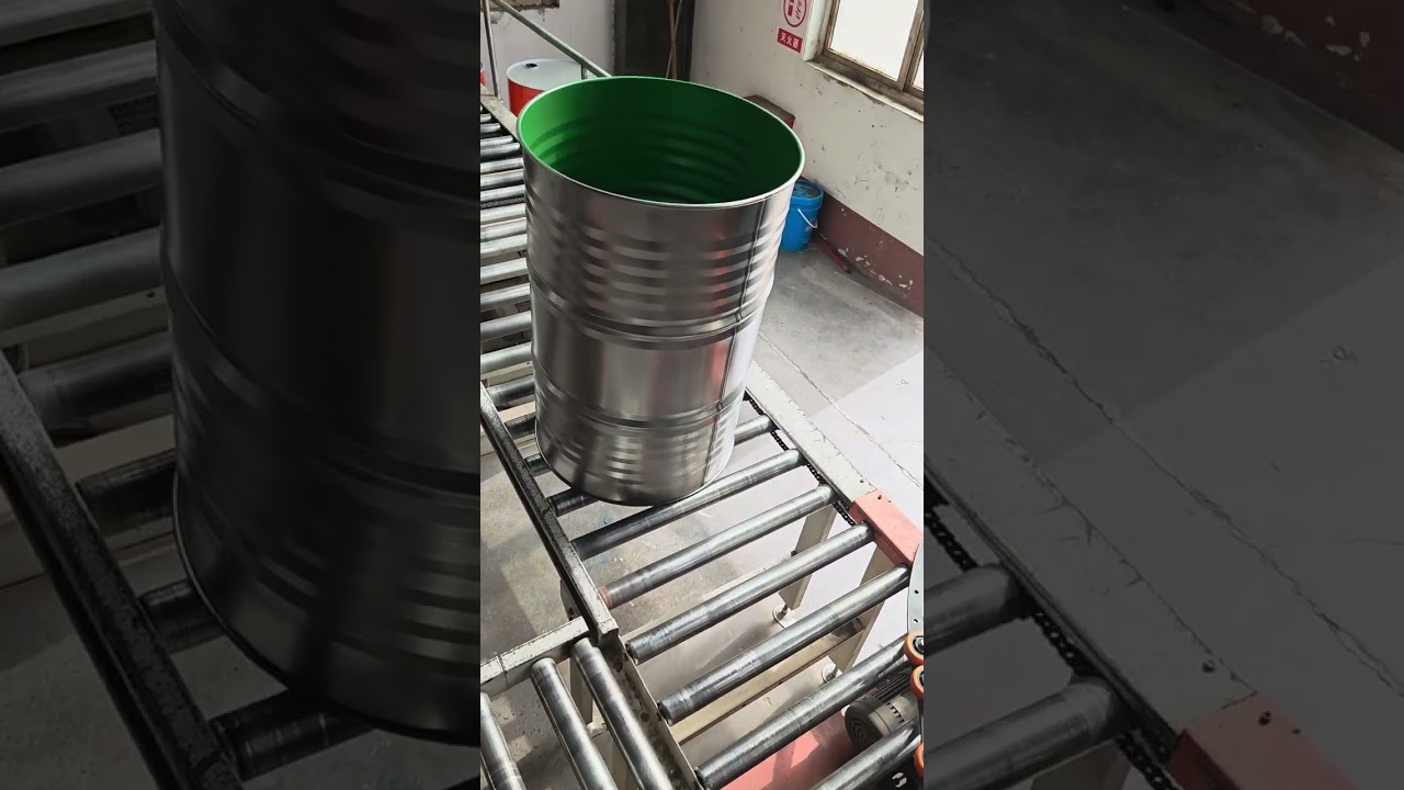 55Gallon / 208L Galvanized Steel Drum – Heavy Duty Chemical &amp; Industrial Liquid Storage