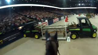 Indoor Eventing Helmet Cam  Sweden International Horse Show