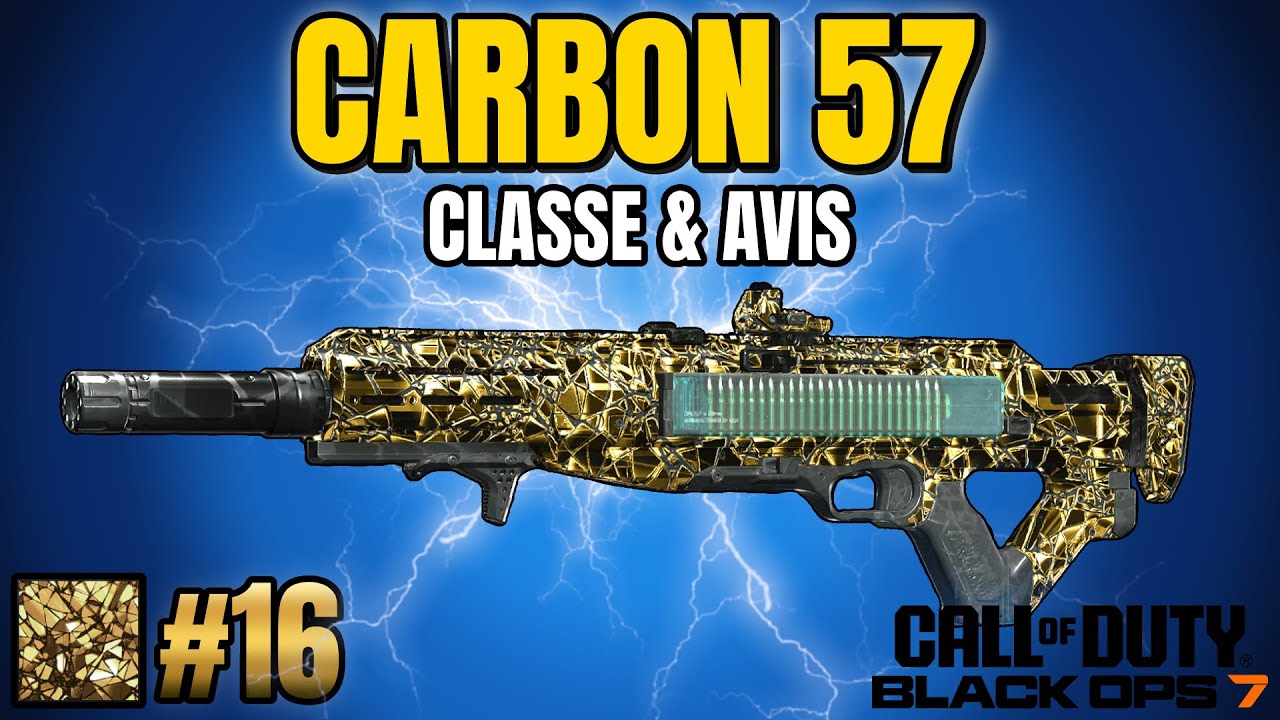 La MEILLEURE CLASSE "CARBON 57" 🔥- Le RETOUR de la PDW ?!🤯- All in Shattered Gold #16💛 - BO7