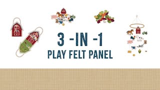 Country Life Felt Panel