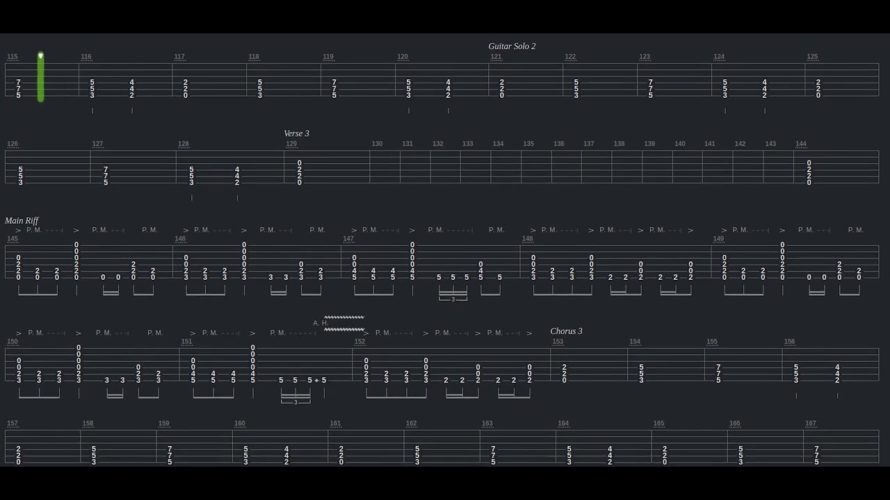 Forever Bound Tab by Cameron Morrison + Guitar only + Guitar tab