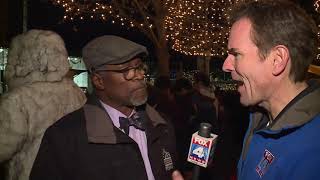Mayor`s Christmas tree lit at Crown Center