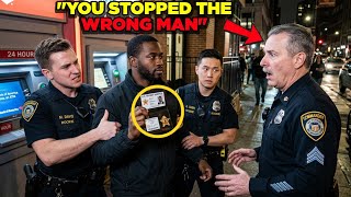 Cops Surround Black Man At ATM—Froze When He Pulled Out His Secret Service Badge,