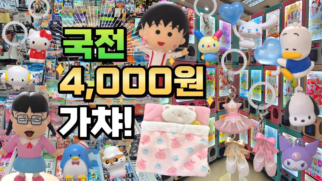 [취미 브이로그] 국전 ✨️4,000원✨️ 가챠!!!