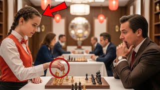 Billionaire Invites Waitress to Play Chess for Fun, Didn’t Know She Is GENIUS! screenshot 2