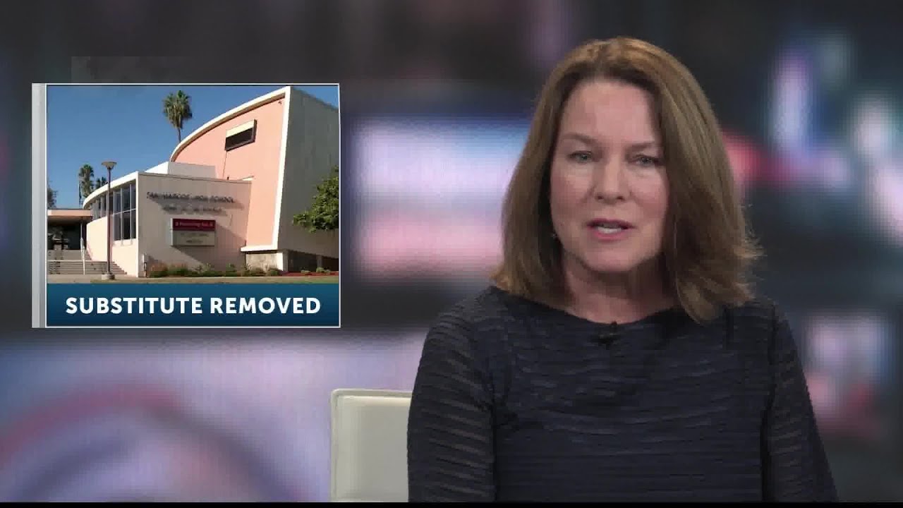 Substitute teacher at San Marcos High School removed after repeating racial slur