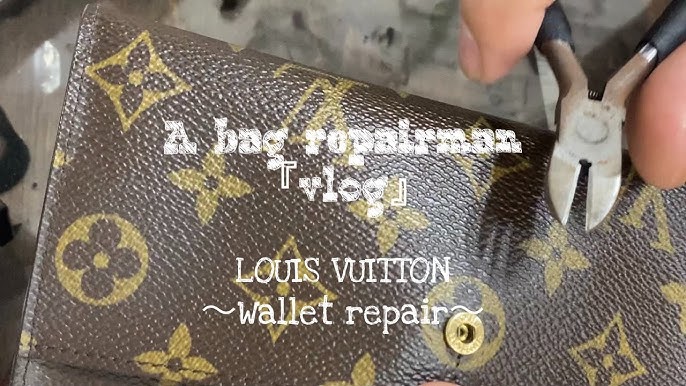 Louis Vuitton, DIY, How to Protect the Leather Button on Your SLGs
