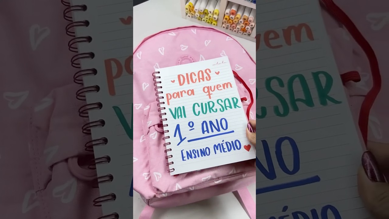 Dicas para quem vai para o primeiro ano do ensino médio em 2025 