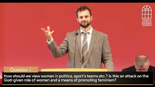 Biblical Uality - Session 3 - Q&A - Q.1 - Women In Politics, Elite Sport & Church Leadership