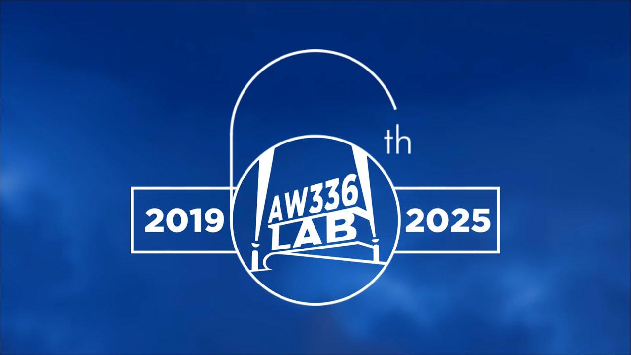 AW336 Lab 6th Anniversary “Established” logo