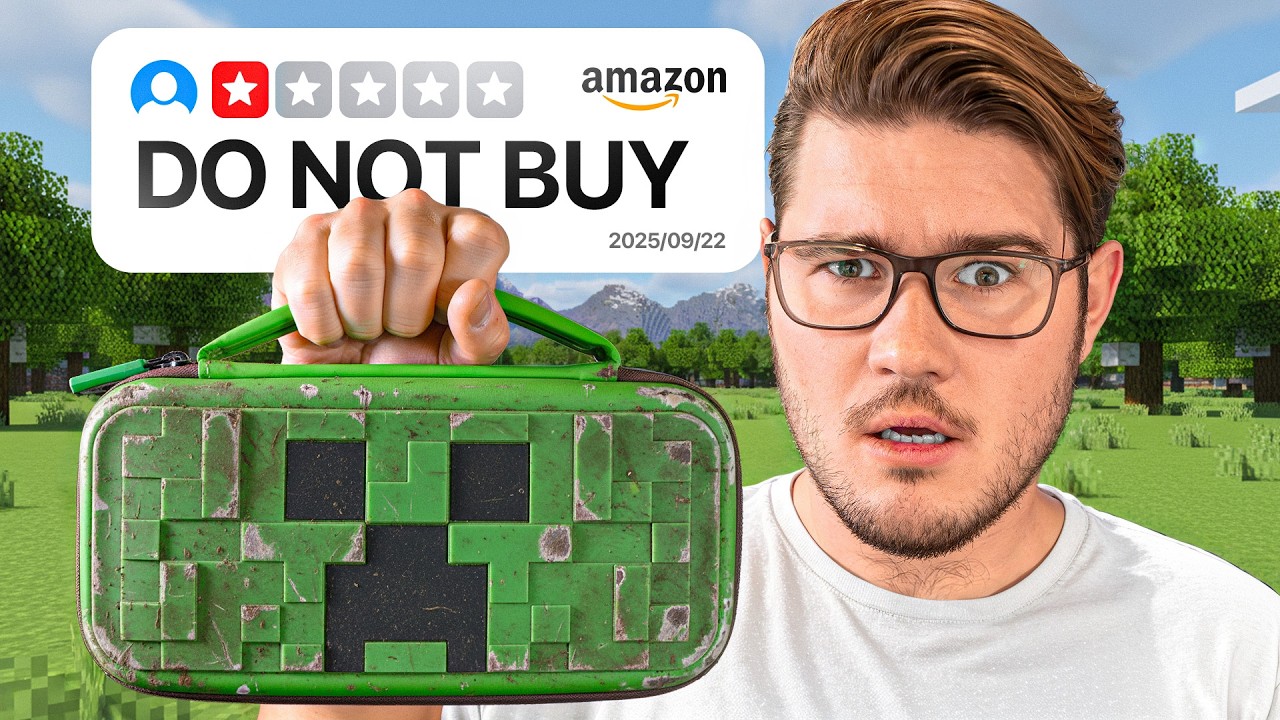I Tested EVERY Minecraft Accessory On Nintendo Switch