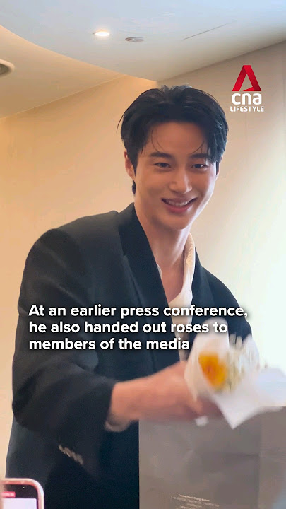 K-drama star Byeon Woo-seok’s first ever Singapore fan meet