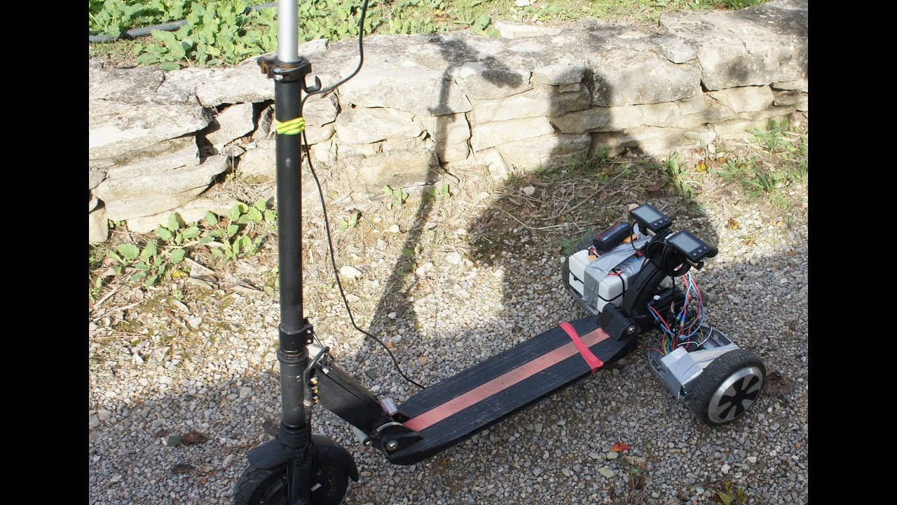 #30 DIY fabrication d'une trotinette électrique à 3 moteurs (+2 moteurs