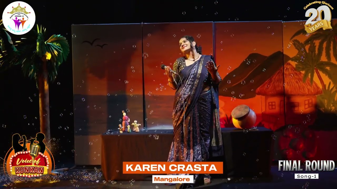 VOICE OF KONKAN | Finals- Judges Choice Round | Performance by Karen Crasta 