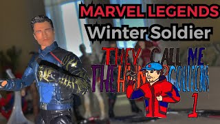MARVEL LEGENDS- Winter Soldier Review/ Disney Plus Wave 1/ Captain America BAF