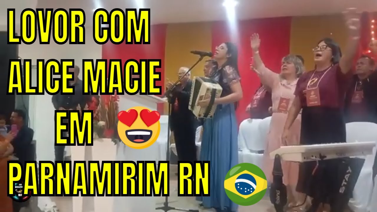 show da cantora Alice Maciel Francisco