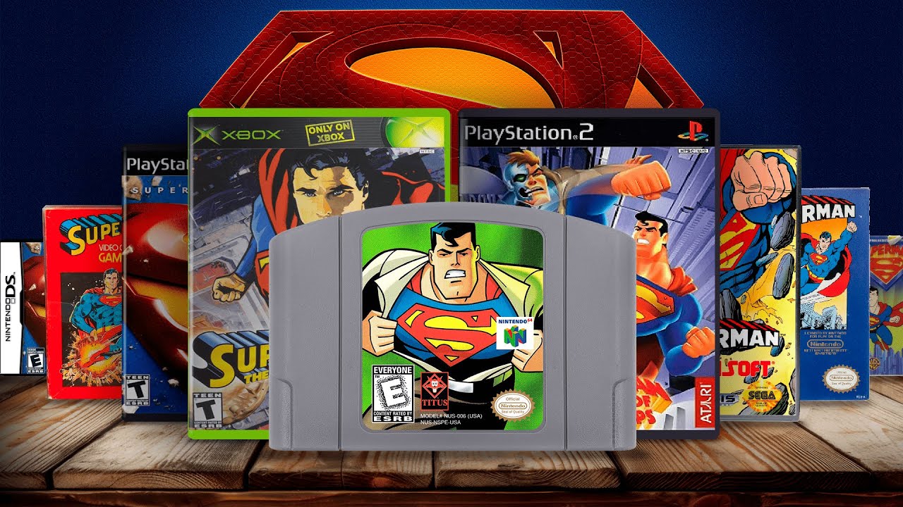 Eu joguei TODOS os jogos do SUPERMAN em 2025