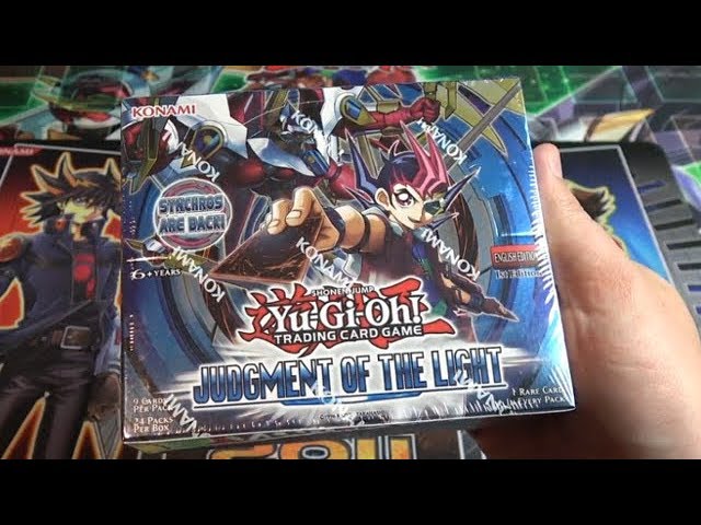 Yu-Gi-Oh! Judgment of the Light 1st Edition Unboxing