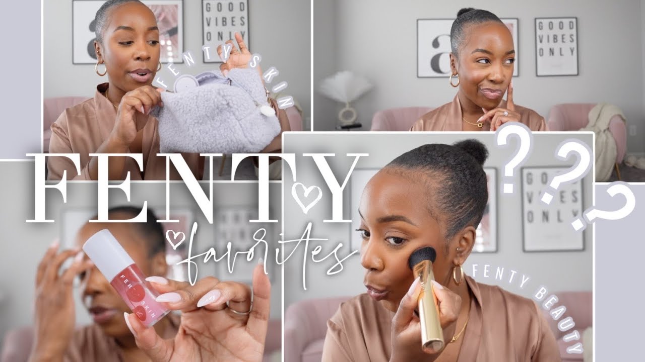 my FAVORITE products from FENTY BEAUTY & FENTY SKIN!| ✨one brand favorites✨ | Andrea Renee