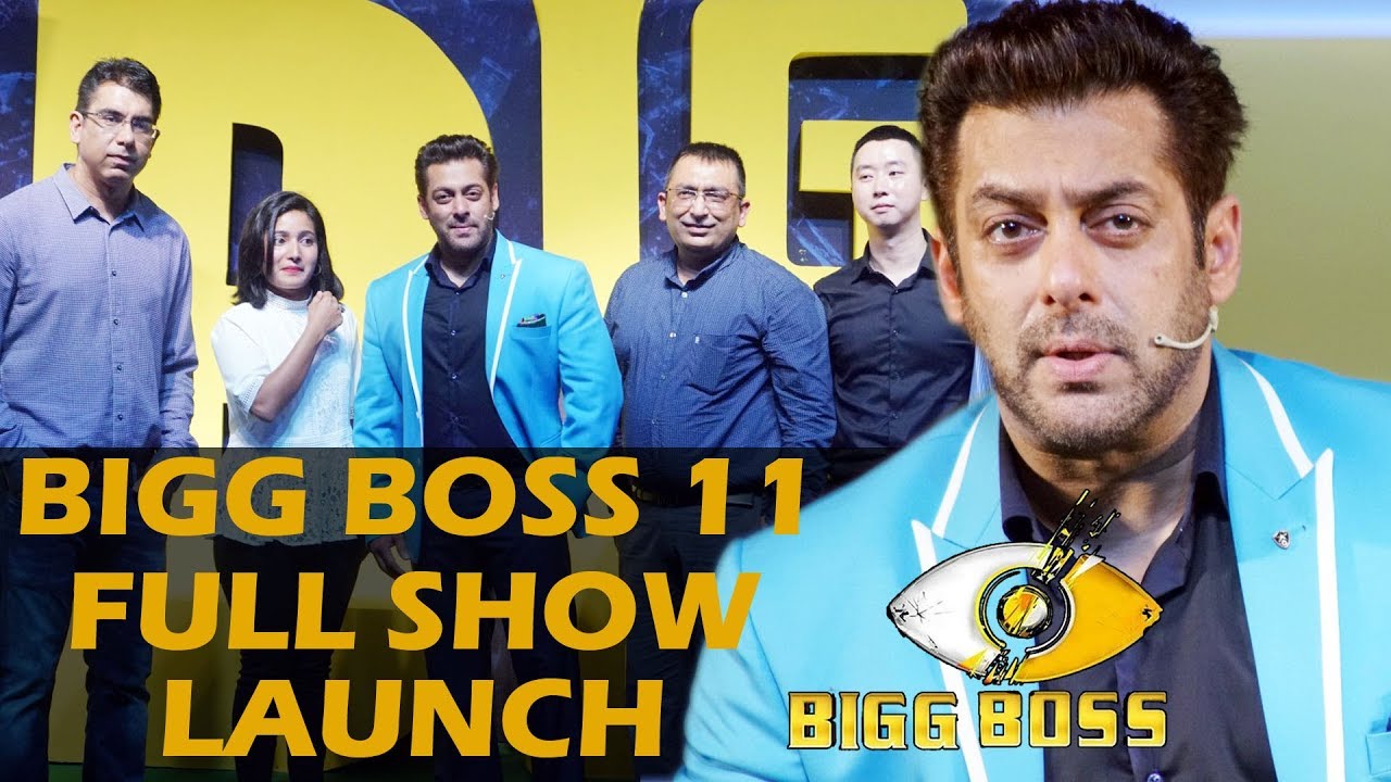 BIGG BOSS 11 | Full Event LAUNCH | Salman Khan