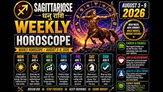 Sagittarius Weekly Horoscope August 3 9 2026 A Big Opportunity Could Change Everything