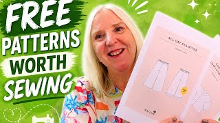 3 Free Sewing Patterns To Create A GORGEOUS New Outfit #sewfrugal26