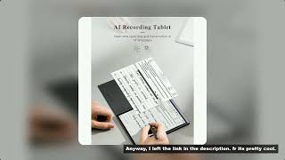 iFLYTEK AINOTE Air2 Notebook 8.2 With Electronic Notes Meeting Notebook Note Wireless AI Paper Note