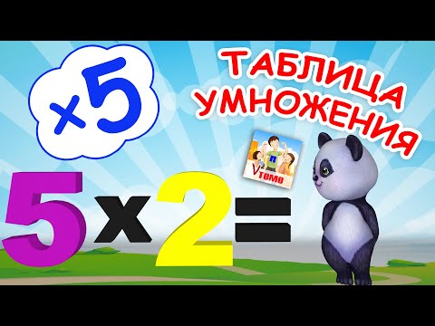 Музыкальная ТАБЛИЦА УМНОЖЕНИЯ на 5. Папа V теме