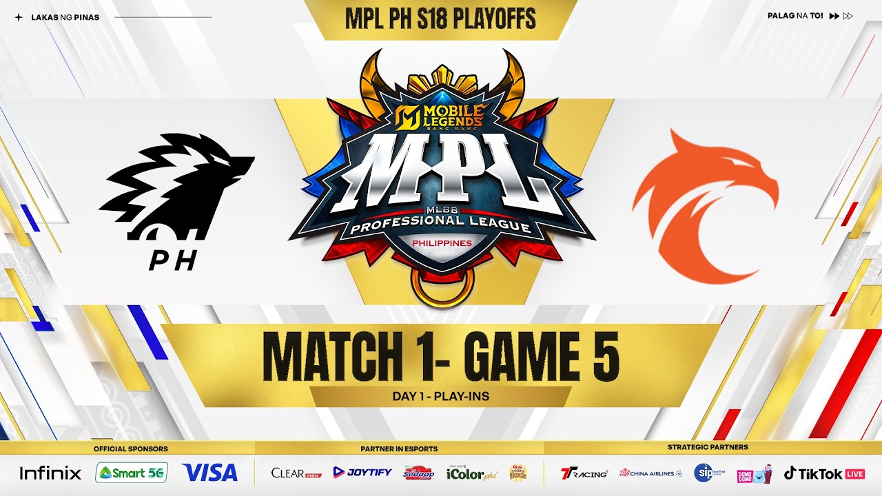 MPL PH S18 - PLAYOFFS DAY 1 - ONIC VS TNC GAME 5