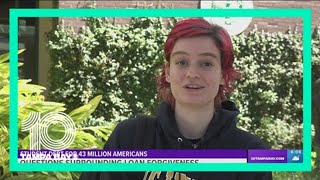 Questions surrounding student-loan forgiveness continue to linger