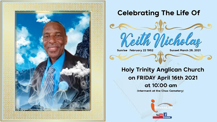 Celebrating the life of Keith Nicholas || I Stream...
